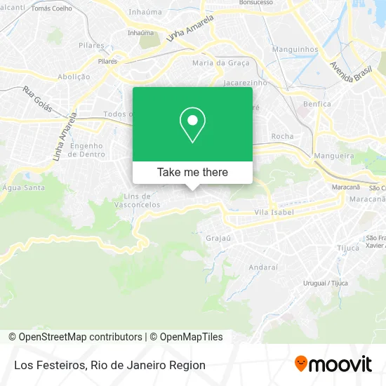 Los Festeiros map