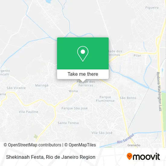 Shekinaah Festa map