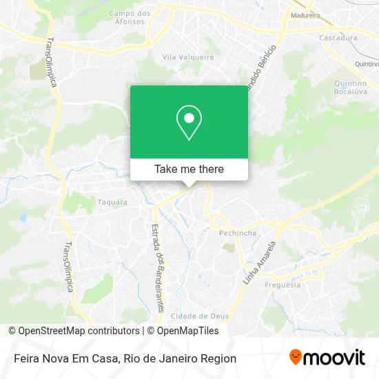 Feira Nova Em Casa map