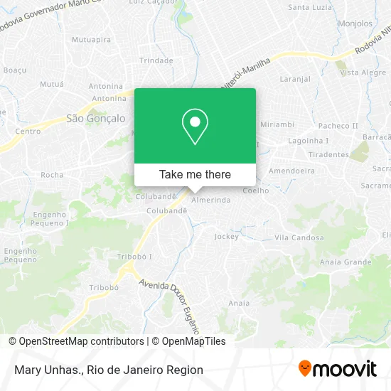 Mary Unhas. map