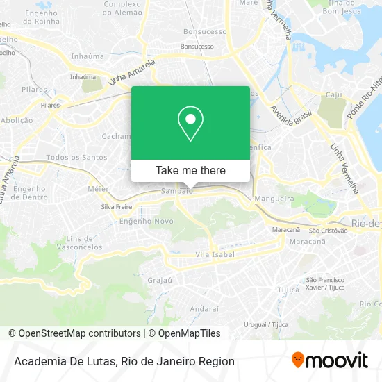 Academia De Lutas map