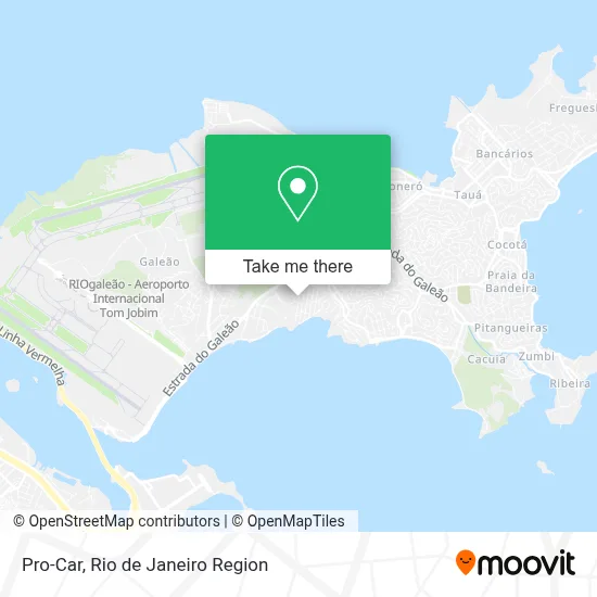 Pro-Car map