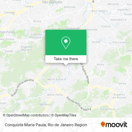 Conquista Maria Paula map
