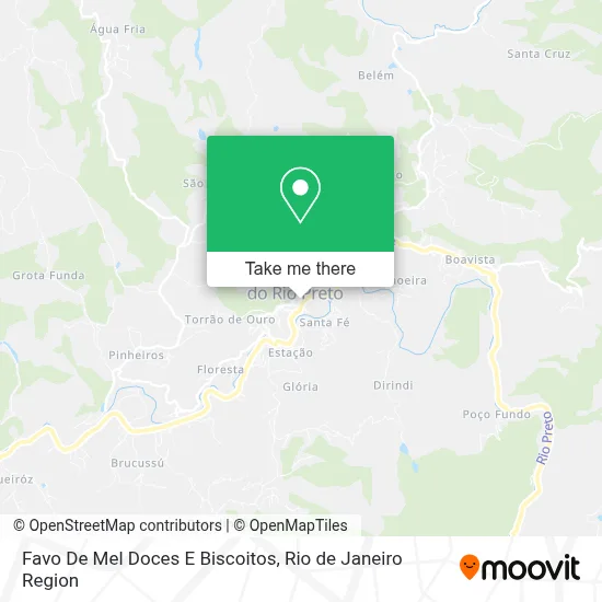Favo De Mel Doces E Biscoitos map