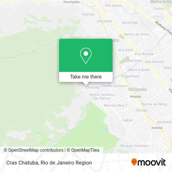 Cras Chatuba map