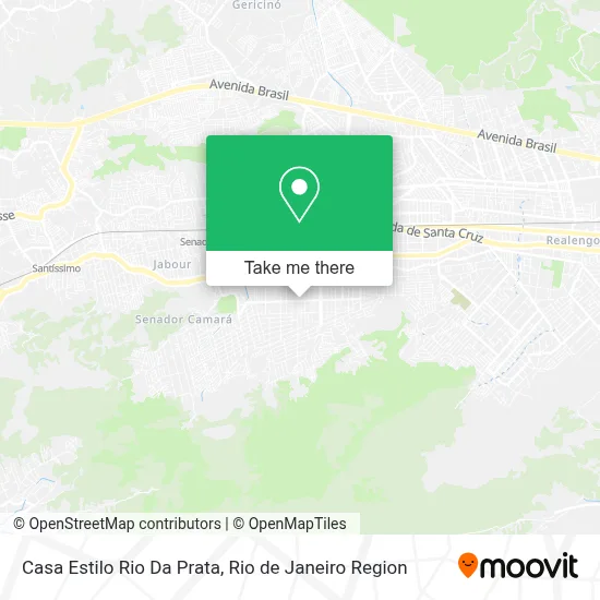 Casa Estilo Rio Da Prata map