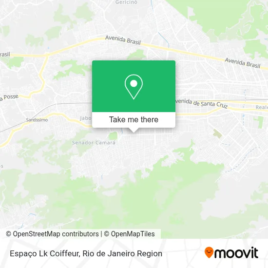 Espaço Lk Coiffeur map