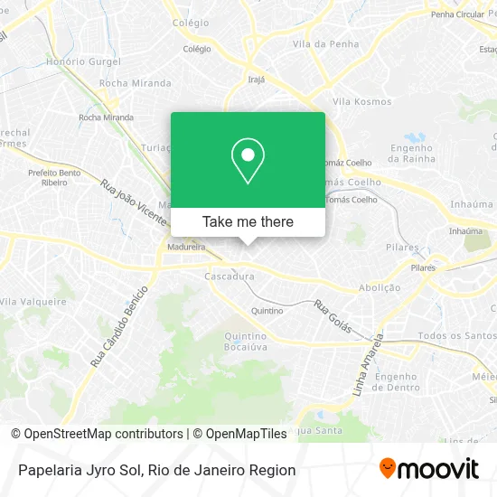Papelaria Jyro Sol map