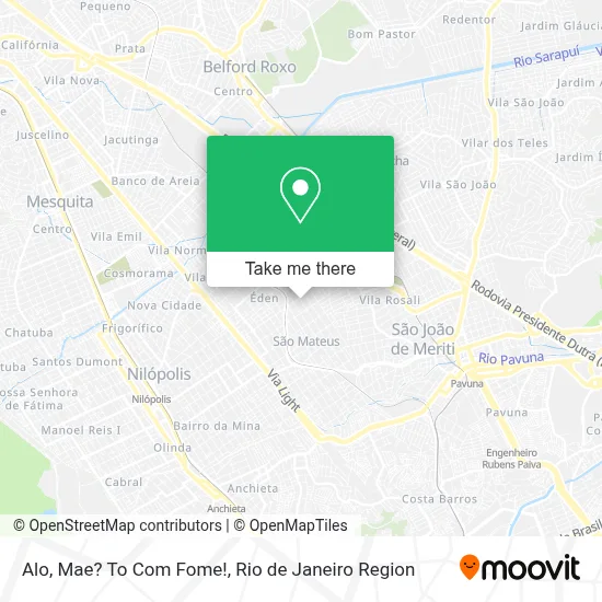 Alo, Mae? To Com Fome! map