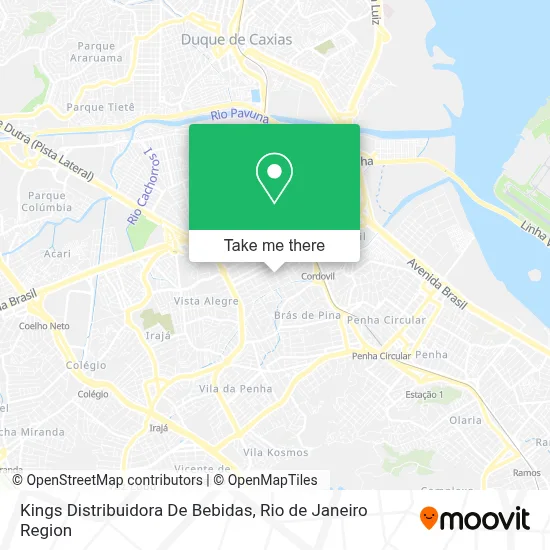 Kings Distribuidora De Bebidas map