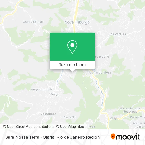 Sara Nossa Terra - Olaria map