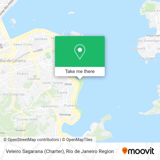 Veleiro Sagarana (Charter) map