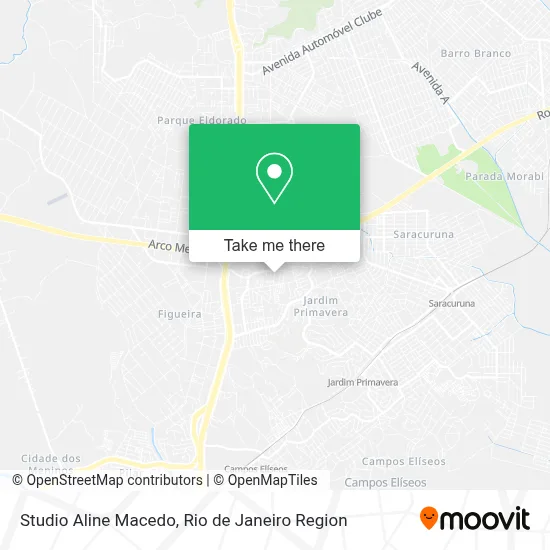 Studio Aline Macedo map