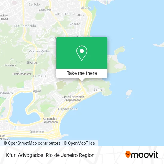 Kfuri Advogados map