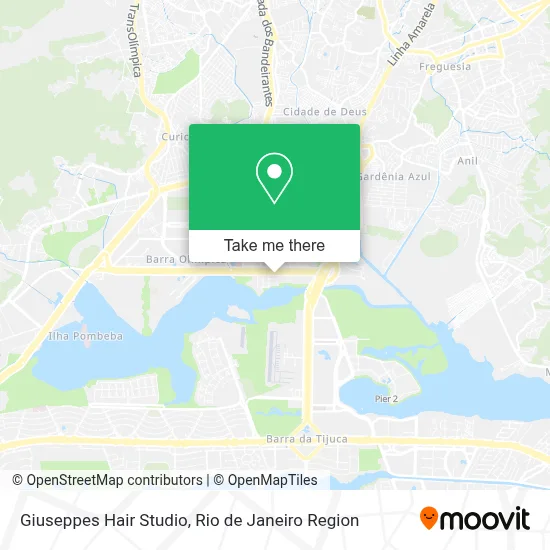 Giuseppes Hair Studio map