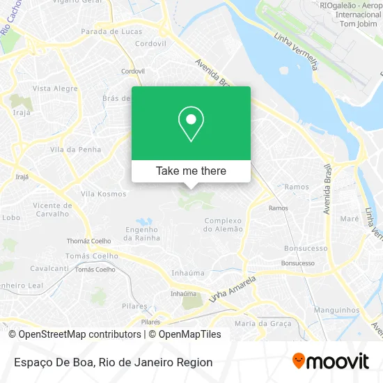 Espaço De Boa map