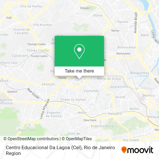 Centro Educacional Da Lagoa (Cel) map