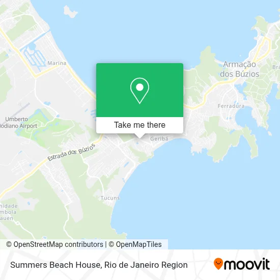 Summers Beach House map