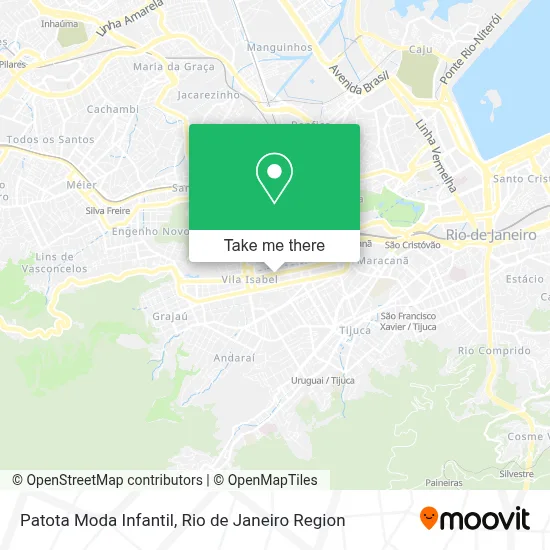 Patota Moda Infantil map