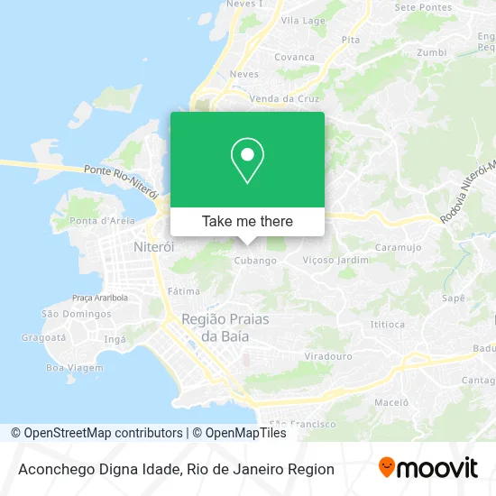 Aconchego Digna Idade map