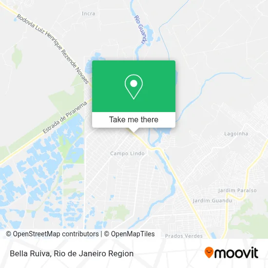 Bella Ruiva map