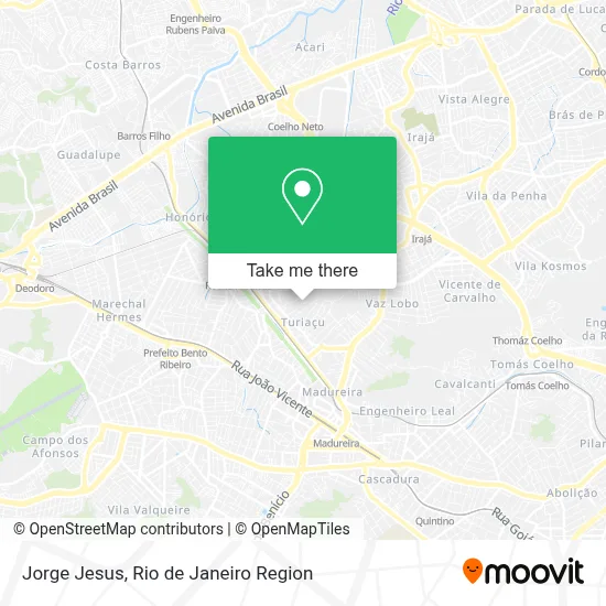 Jorge Jesus map