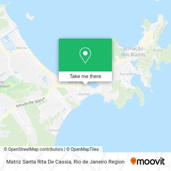 Matriz Santa Rita De Cassia map