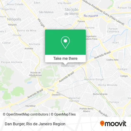 Dan Burger map