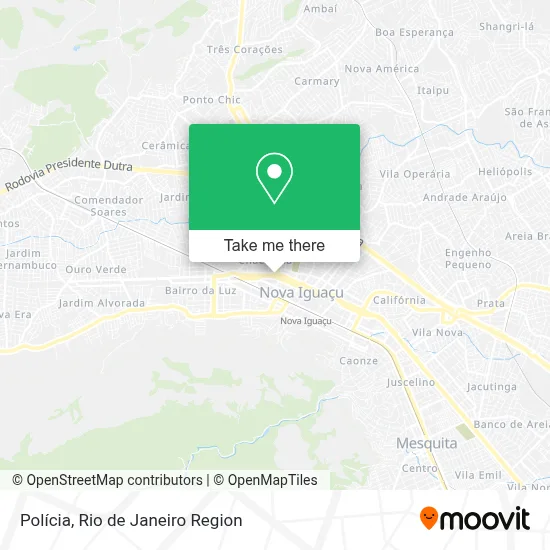 Polícia map