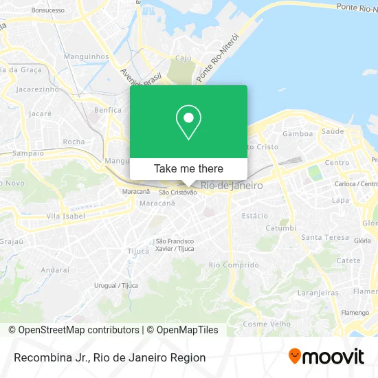 Recombina Jr. map
