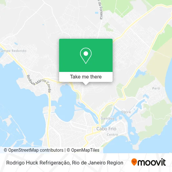 Rodrigo Huck Refrigeração map