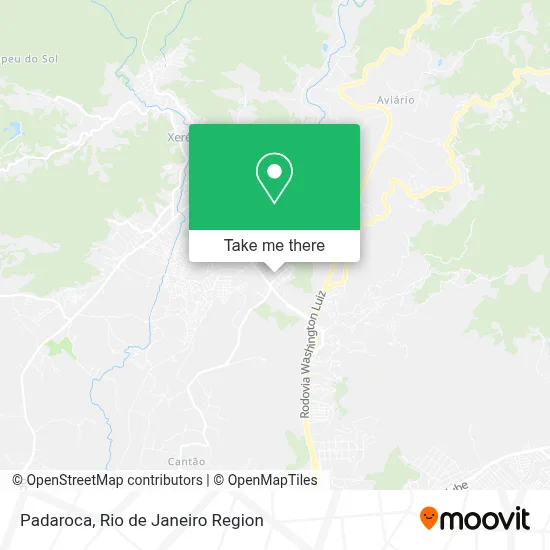Padaroca map
