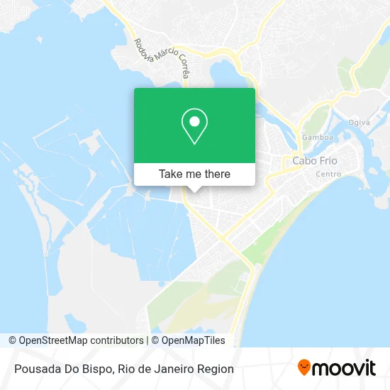 Pousada Do Bispo map
