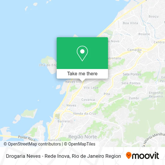 Drogaria Neves - Rede Inova map