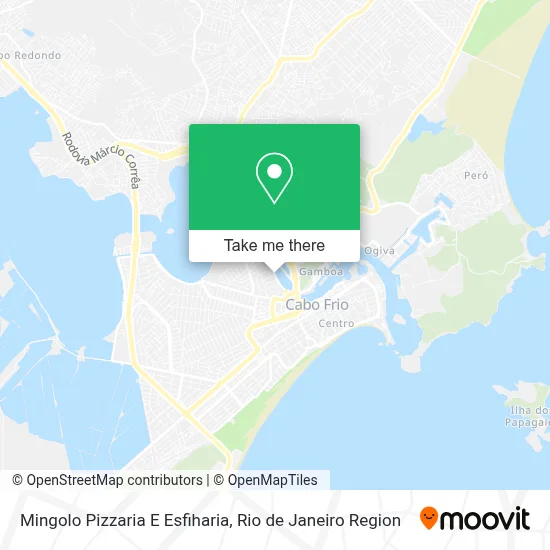 Mingolo Pizzaria E Esfiharia map