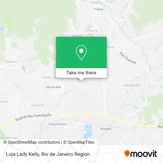 Loja Lady Kelly map