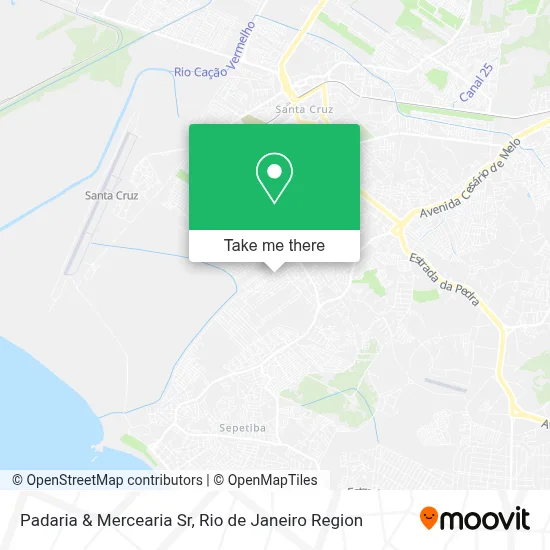 Padaria & Mercearia  Sr map