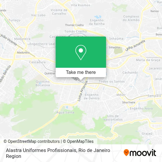 Alastra Uniformes Profissionais map