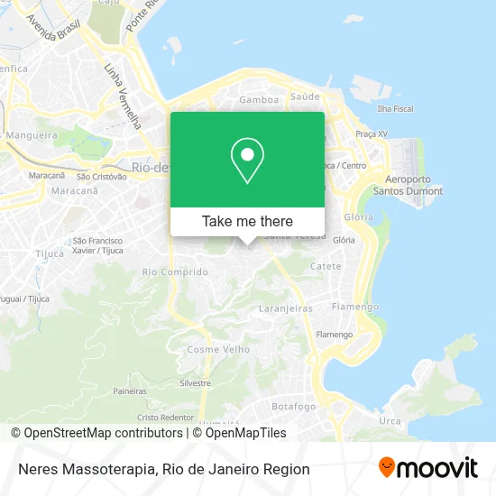 Neres Massoterapia map