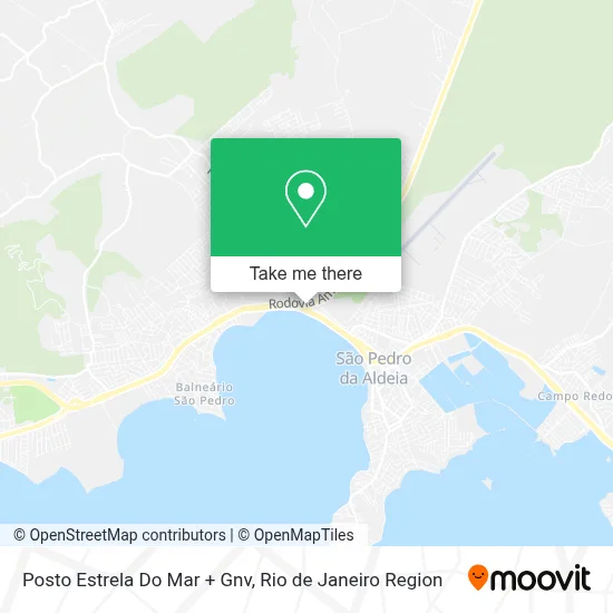 Posto Estrela Do Mar + Gnv map
