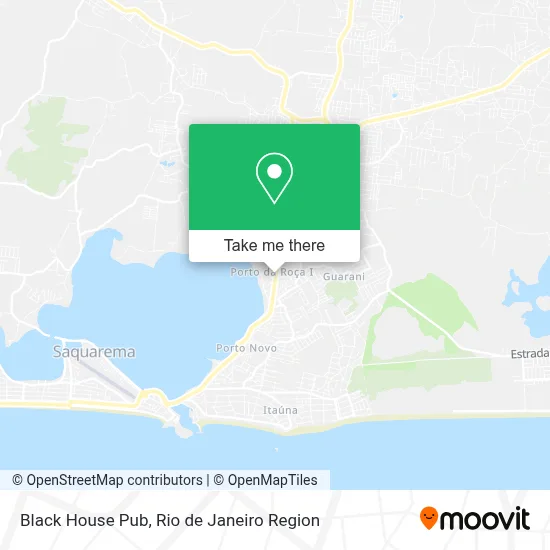 Black House Pub map