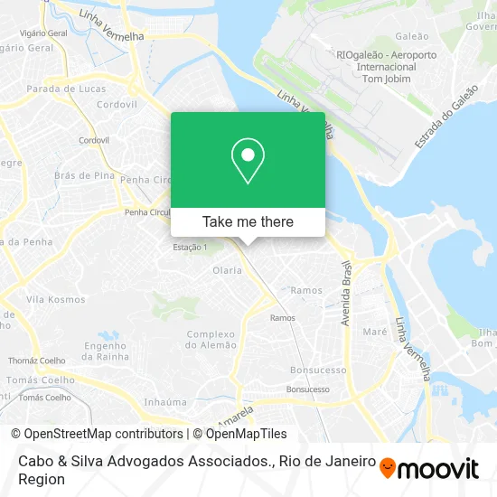 Cabo & Silva Advogados Associados. map