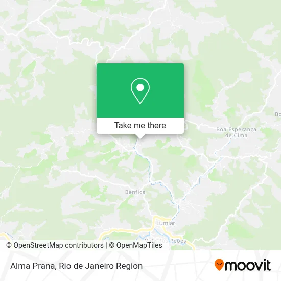 Alma Prana map