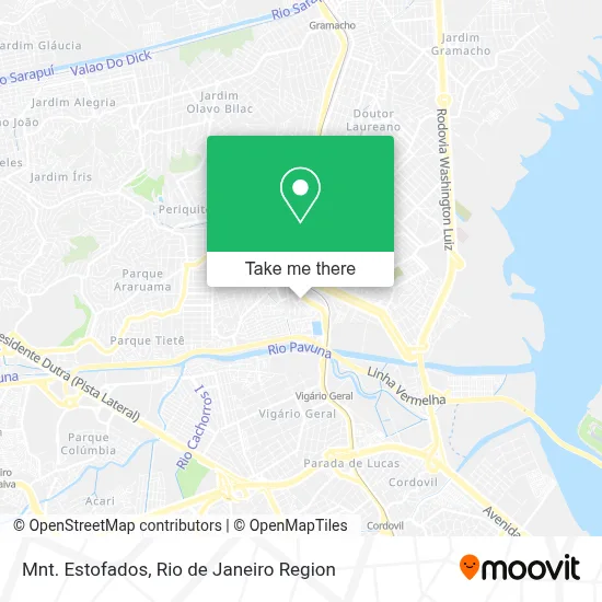 Mnt. Estofados map