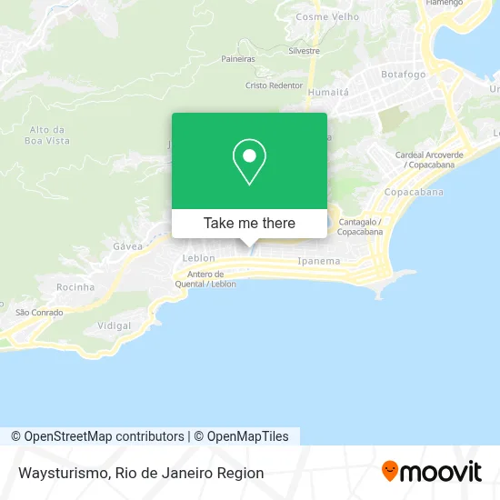 Waysturismo map