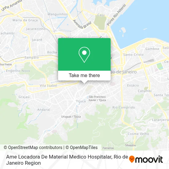 Ame Locadora De Material Medico Hospitalar map