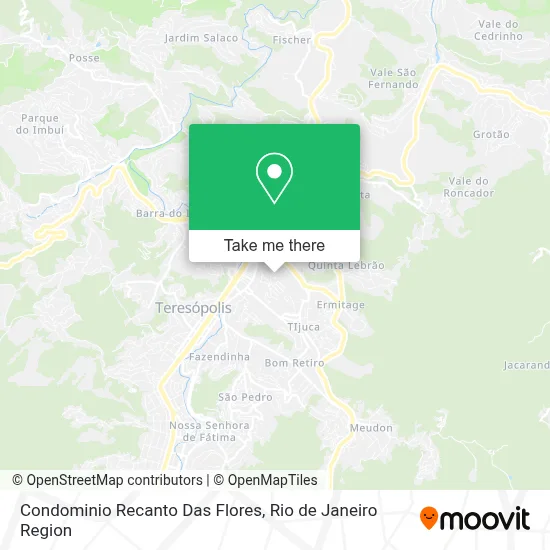 Condominio Recanto Das Flores map