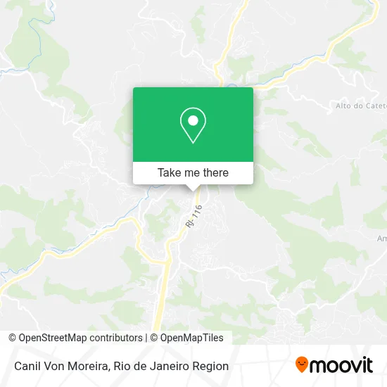 Canil Von Moreira map