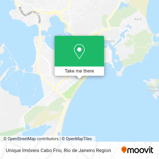 Unique Imóveis Cabo Frio map