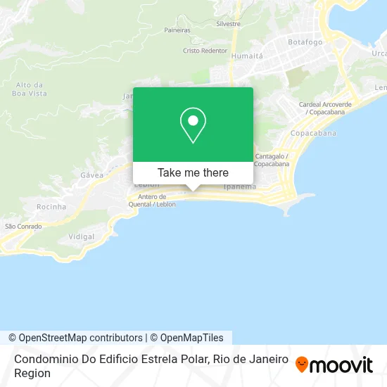 Condominio Do Edificio Estrela Polar map